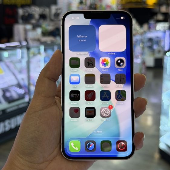 iPhone13 128GB สีชมพู เครื่องศูนย์ โมเดลTH สภาพสวยมากๆ 🔥🔥