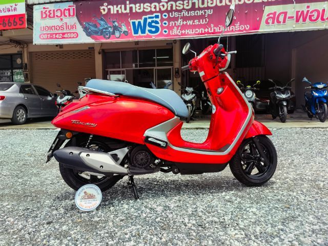 อยู่ตรงข้ามห้างเซ็นทรัลชลบุรี GPX Tuscany150keyless รถวิ่งน้อย รถสภาพดี รับประกันรถ1ปี สดผ่อน รูปที่ 6