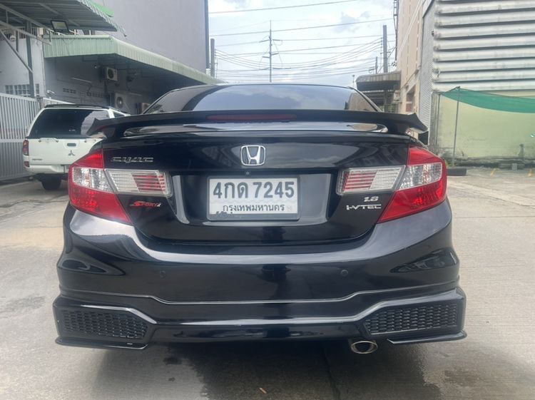 Honda Civic 2015 1.8 E i-VTEC Sedan เบนซิน เกียร์อัตโนมัติ ดำ รูปที่ 4