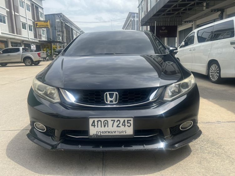 Honda Civic 2015 1.8 E i-VTEC Sedan เบนซิน เกียร์อัตโนมัติ ดำ รูปที่ 2