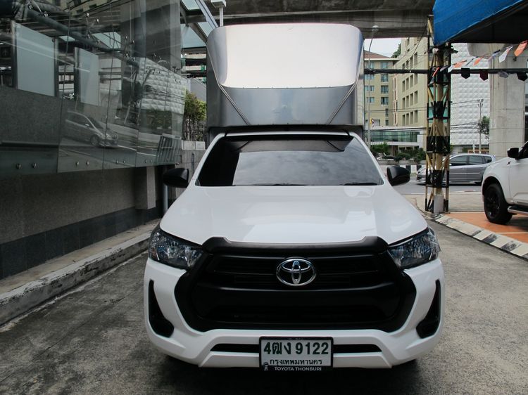 Toyota Hilux Revo 2025 2.4 Entry Pickup ดีเซล ไม่ติดแก๊ส เกียร์อัตโนมัติ ขาว รูปที่ 3