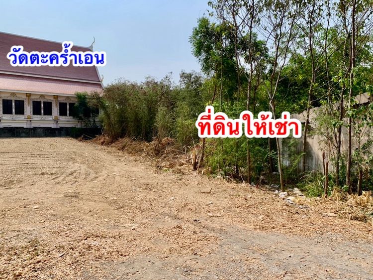 ให้เช่าที่ดินเปล่า ทำเลทอง อยู่หลังปั๊มPT เนื้อที่1ไร่กว่า ทำเลดี แหล่งชุมชน ติดวัดตะคร้ำเอน รูปที่ 2