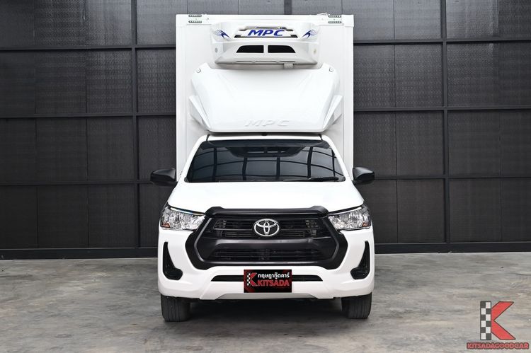 Toyota Hilux Revo 2024 2.4 Entry Pickup ดีเซล ไม่ติดแก๊ส เกียร์ธรรมดา ขาว รูปที่ 2