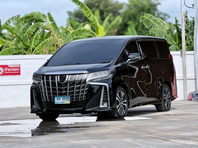 Toyota Vellfire 2015 2.5 Z G Edition Utility-car เบนซิน ไม่ติดแก๊ส เกียร์อัตโนมัติ ดำ