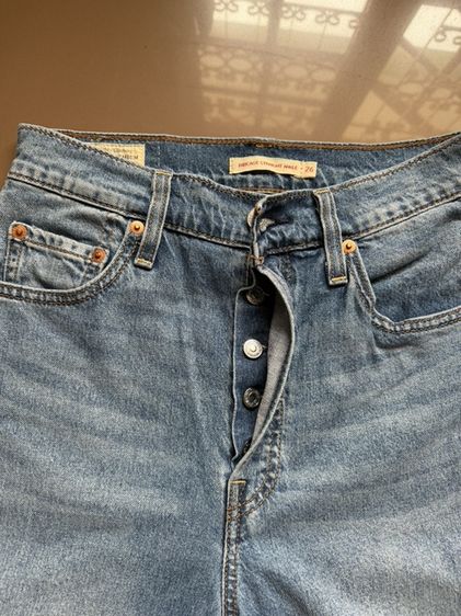 กางเกงยีนส์ Levis มือ2 สภาพ 95% รุ่น Ribcage Straight Ankle รูปที่ 3