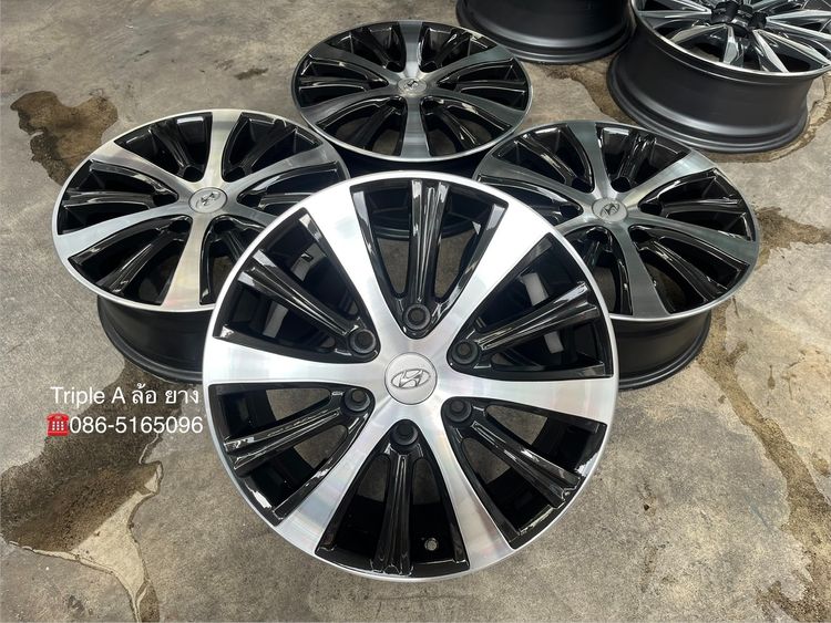 อื่นๆ อะลูมิเนียมอัลลอย 17" ✨ล้อแม็ก✨Hyundai H1 ขอบ 17 เทาหน้าเงา💖สวยกริ๊บ💖