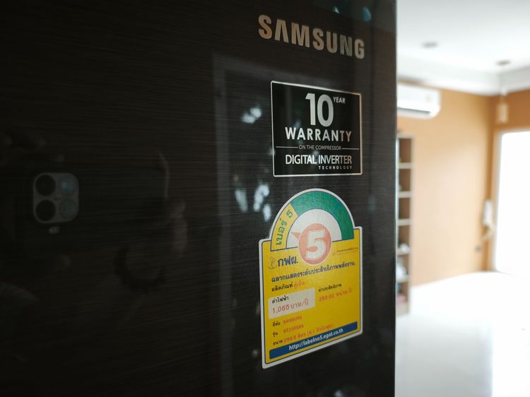 Samsung ตู้เย็น 2 ประตู รุ่น RT25FGRADVT DIGITAL INVERTER 9.1Q รูปที่ 4