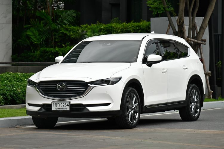 รถ Mazda CX-8 2.5 SP สี ขาว