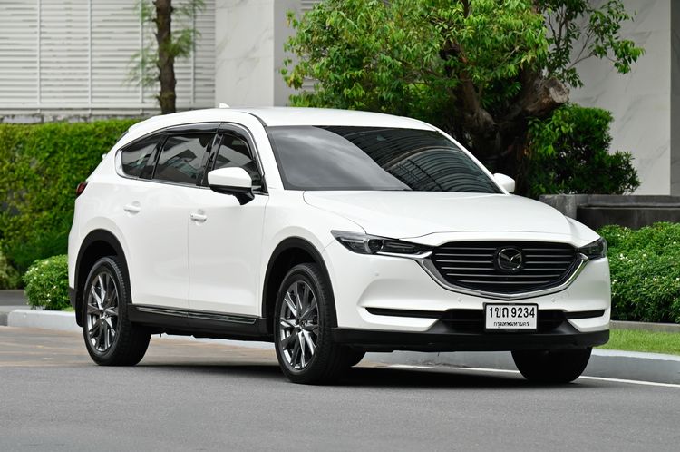 Mazda CX-8 2020 2.5 SP Utility-car เบนซิน ไม่ติดแก๊ส เกียร์อัตโนมัติ ขาว รูปที่ 2