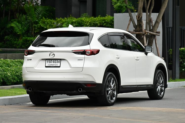 Mazda CX-8 2020 2.5 SP Utility-car เบนซิน ไม่ติดแก๊ส เกียร์อัตโนมัติ ขาว รูปที่ 4