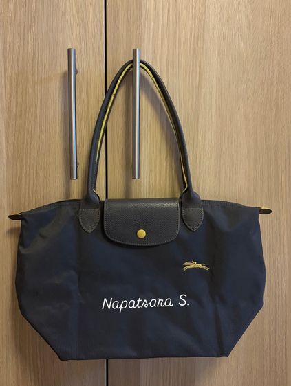 หญิง อื่นๆ Longchamp Le Pliage Club สี Graphite Size S (M) สภาพยังสวย ของแท้แน่นอน