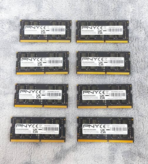 ที่เก็บข้อมูลและเมมโมรี่การ์ด ขาย Ram Notebook DDR4 8 GB.-16 GB.  ราคาเริ่มต้น 800 บาท มีหลายชิ้น