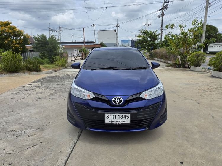 Toyota Yaris ATIV 2019 1.2 J Sedan เบนซิน ไม่ติดแก๊ส เกียร์อัตโนมัติ น้ำเงิน รูปที่ 2