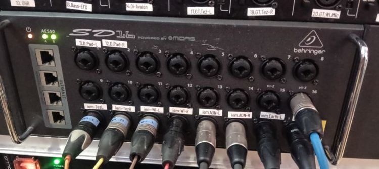 ขายด่วน Digital Mixer X32rack + SD16 พร้อม rack ใช้งานได้เลย รูปที่ 2