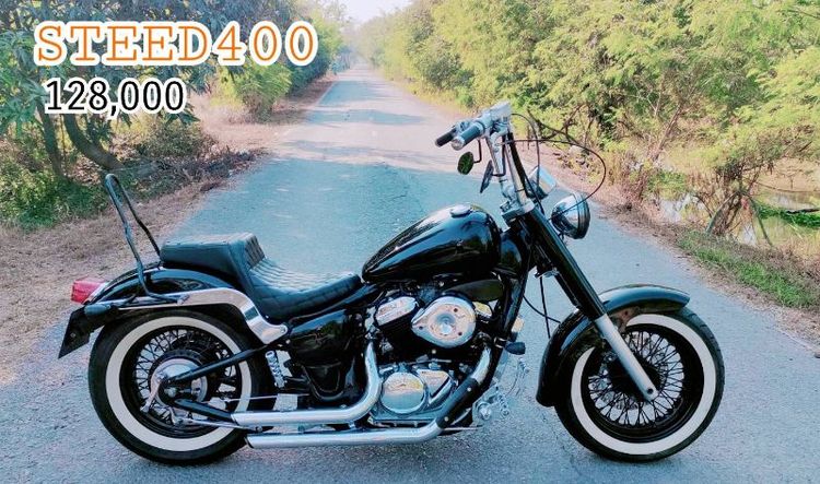 1992 Honda STEED400cc ทะเบียนพร้อมโอนเปลี่ยนชื่อให้ฟรี
