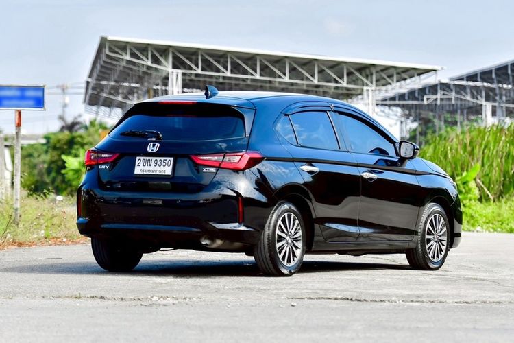 Honda City 2021 1.0 SV Sedan เบนซิน ไม่ติดแก๊ส เกียร์อัตโนมัติ ดำ รูปที่ 3