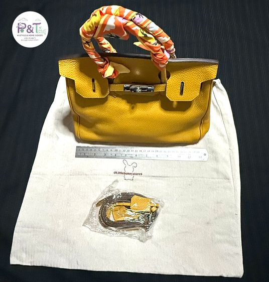 ขายกระเป๋า LITTLEBUNNY STORES จากเกาหลี สภาพใหม่สวยมาก สีเหลือง ตามภาพ 99 เปอร์เซ็นต์ รูปที่ 3