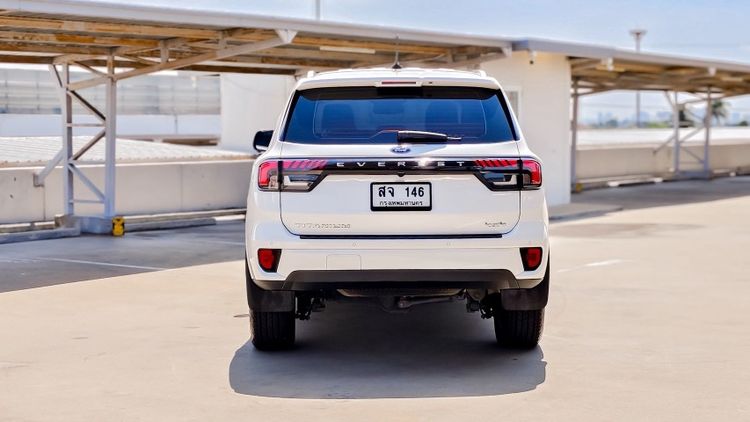 Ford Everest 2023 2.0 Bi-Turbo Titanium+ 4WD Utility-car ดีเซล ไม่ติดแก๊ส เกียร์อัตโนมัติ ขาว รูปที่ 2