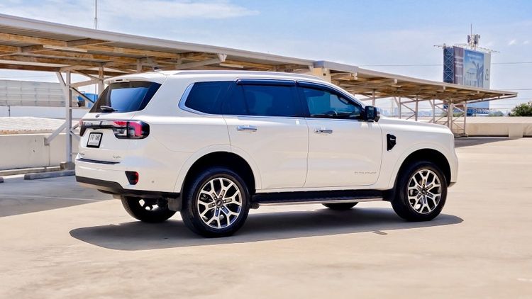 Ford Everest 2023 2.0 Bi-Turbo Titanium+ 4WD Utility-car ดีเซล ไม่ติดแก๊ส เกียร์อัตโนมัติ ขาว รูปที่ 3
