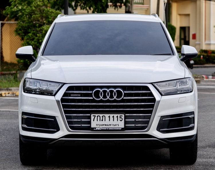 Audi Audi Q7 2018 2.0 TFSI quattro 4WD Sedan เบนซิน ไม่ติดแก๊ส เกียร์อัตโนมัติ ขาว รูปที่ 2