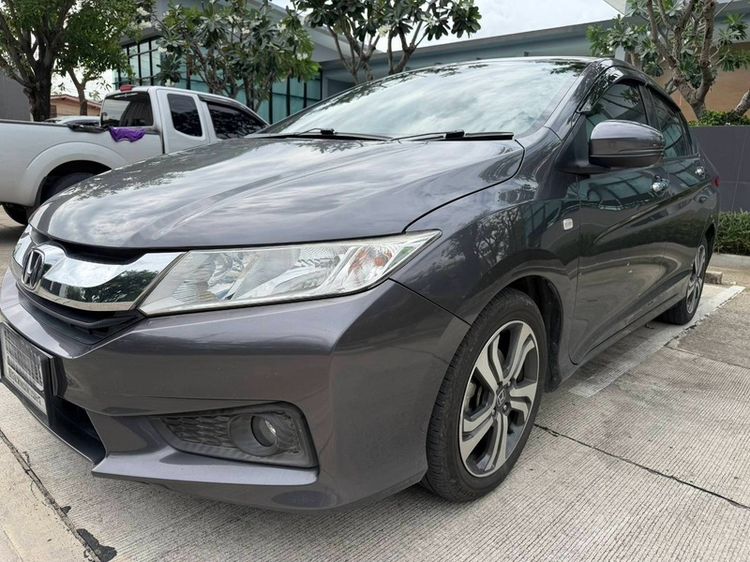 Honda City 2015 1.5 V Plus i-VTEC Sedan เบนซิน ไม่ติดแก๊ส เกียร์อัตโนมัติ เทา รูปที่ 2