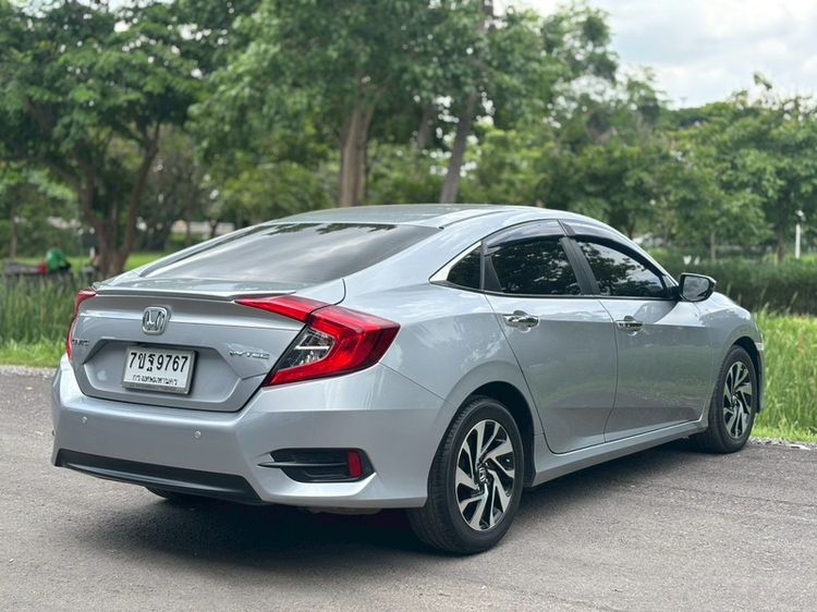 Honda Civic 2018 1.8 EL i-VTEC Sedan เบนซิน ไม่ติดแก๊ส เกียร์อัตโนมัติ เทา รูปที่ 3