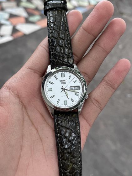 ขาว ♨️Seiko 5 7s26 Automatic (แท้เดิมมือสอง)