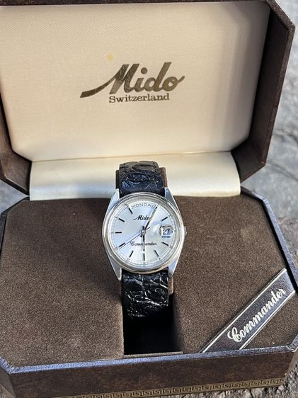 🇨🇭 Mido commander Captain 8224 (แท้เดิมมือสอง)