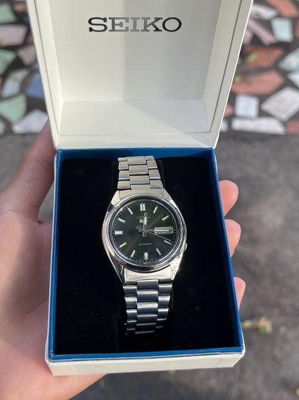 ดำ ♨️Seiko 5 7s26 Automatic (แท้เดิมทุกจุดมือสอง)