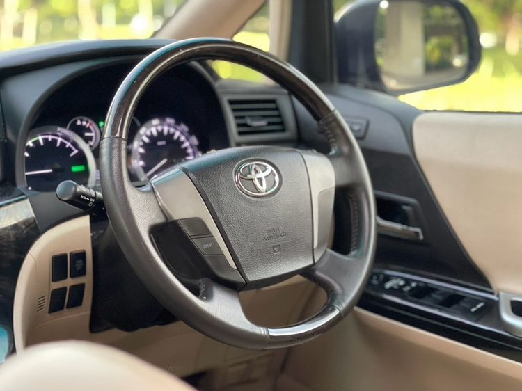 Toyota Alphard 2013 2.4 Hybrid E-Four 4WD Van ไฮบริด ไม่ติดแก๊ส เกียร์อัตโนมัติ ขาว รูปที่ 4