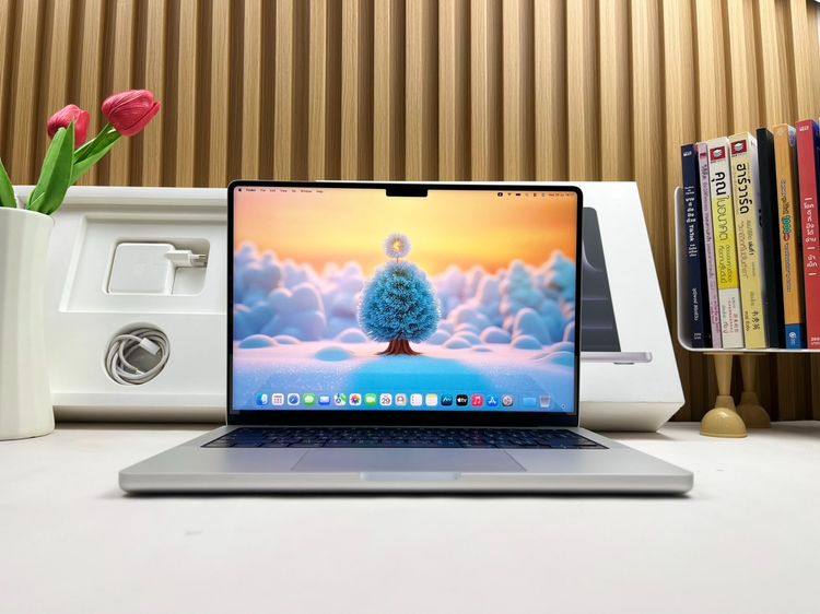 Apple Mackbook Pro 14 Inch แมค โอเอส อื่นๆ อื่นๆ ไม่ใช่ MacBook Pro 14-inch M4 Pro 2024 Ram24GB SSD512GB Silver