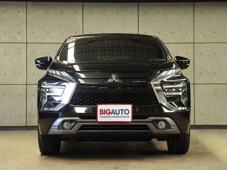 Mitsubishi Xpander 2024 1.6 HEV Utility-car ไฮบริด ไม่ติดแก๊ส เกียร์อัตโนมัติ ดำ รูปที่ 4