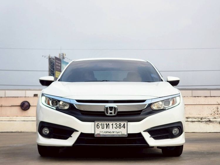 Honda Civic 2018 1.8 EL i-VTEC Utility-car เบนซิน ไม่ติดแก๊ส เกียร์อัตโนมัติ ขาว