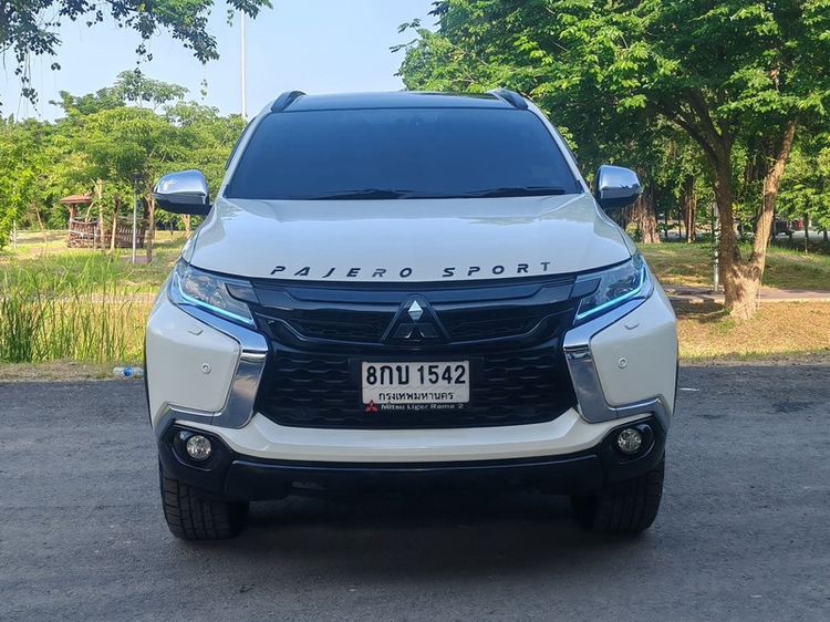 รถ Mitsubishi Pajero Sport 2.4 GT Premium Elite Edition 4WD สี ขาว