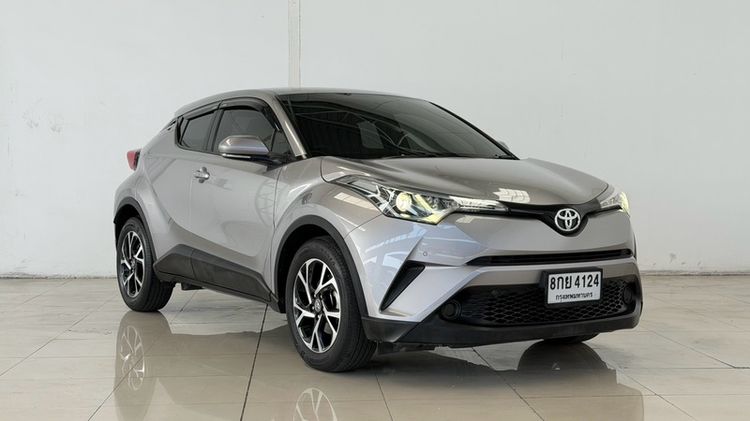 Toyota C-HR 2019 1.8 Entry Utility-car ดีเซล ไม่ติดแก๊ส เกียร์อัตโนมัติ เทา