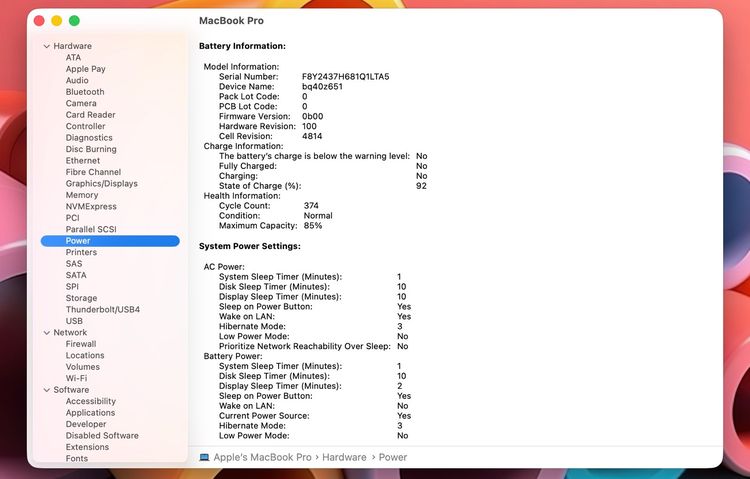 MacBook Pro 14-inch M2 Pro 2023 Ram16GB SSD1TB Space Gray รูปที่ 13