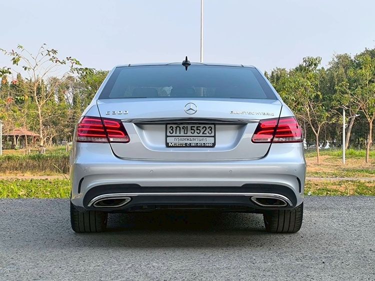 Mercedes-Benz E-Class 2014 E300e Sedan เบนซิน ไม่ติดแก๊ส เกียร์อัตโนมัติ เทา รูปที่ 4