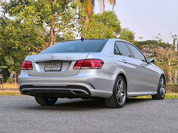 Mercedes-Benz E-Class 2014 E300e Sedan เบนซิน ไม่ติดแก๊ส เกียร์อัตโนมัติ เทา รูปที่ 3