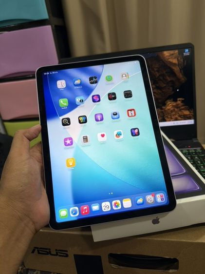 iPad Air 6 M2 128GB Wi-Fi ดูหนัง ทำงาน อื่นๆ สบายมาก สอบถามได้คัฟ รูปที่ 4