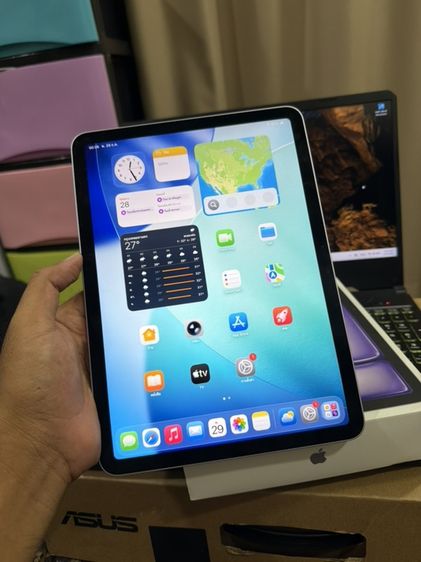 iPad Air 6 M2 128GB Wi-Fi ดูหนัง ทำงาน อื่นๆ สบายมาก สอบถามได้คัฟ รูปที่ 5