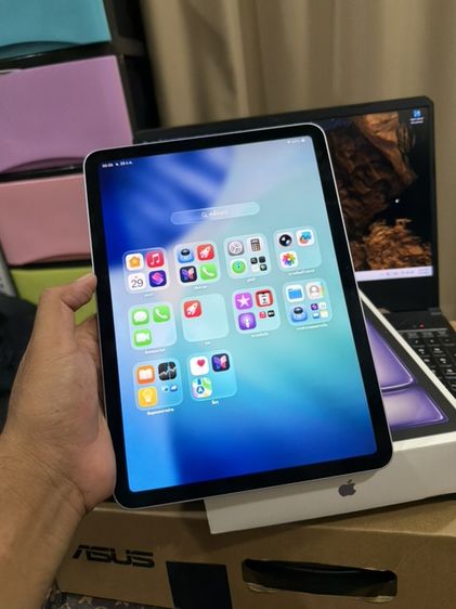 iPad Air 6 M2 128GB Wi-Fi ดูหนัง ทำงาน อื่นๆ สบายมาก สอบถามได้คัฟ รูปที่ 3