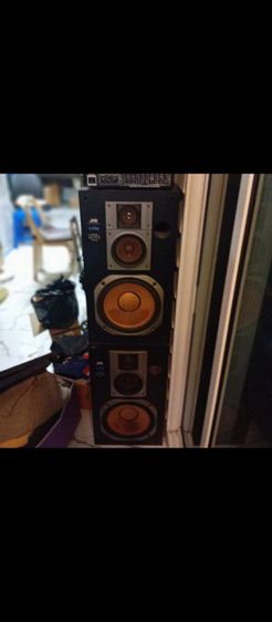 ลำโพง JVC S-P55 Made In Japan วินเทจ ลำโพงเป็นแบบ3ทาง สภาพดีมาก ลำโพงขนาด10นิ้ว 4.7นิ้ว 2.5นิ้ว