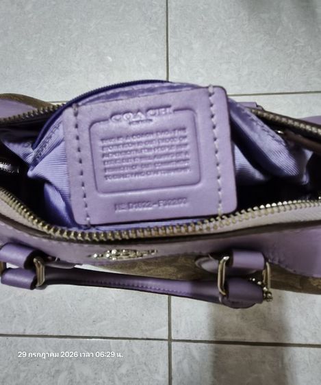 coach ทรงหมอน มือ2 แท้ 💯% รูปที่ 5