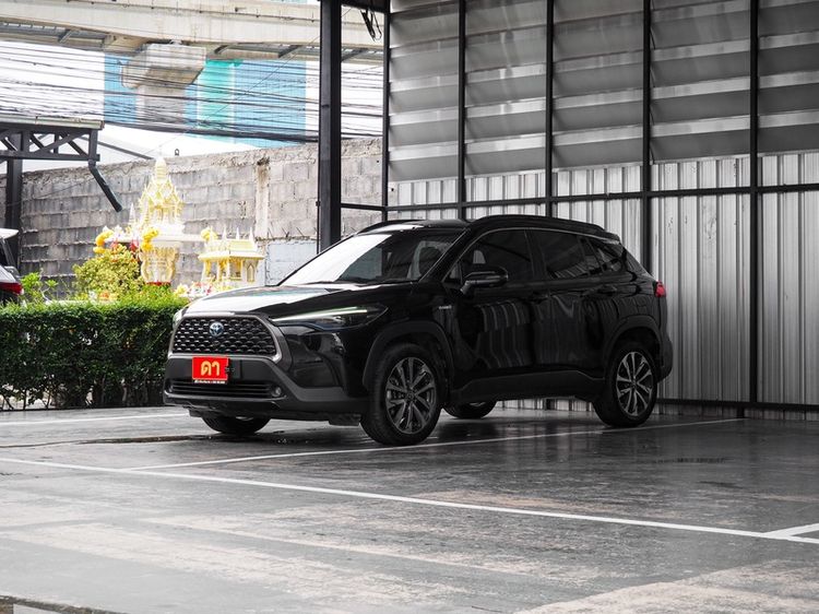 Toyota Corolla Cross 2020 1.8 Hybrid Premium Safety Sedan เบนซิน ไม่ติดแก๊ส เกียร์อัตโนมัติ ดำ