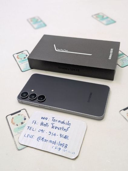 ขาย เทิร์น Samsung Galaxy S25 Fe Ram 8 Rom 256 ศูนย์ไทย สภาพใหม่เอี่ยม อุปกรณ์ครบยกกล่อง ประกันเหลือ 3 เดือน เพียง 13,590 บาท ครับ  รูปที่ 2