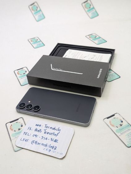 อื่นๆ 256 GB ขาย เทิร์น Samsung Galaxy S25 Fe Ram 8 Rom 256 ศูนย์ไทย สภาพใหม่เอี่ยม อุปกรณ์ครบยกกล่อง ประกันเหลือ 3 เดือน เพียง 13,590 บาท ครับ 
