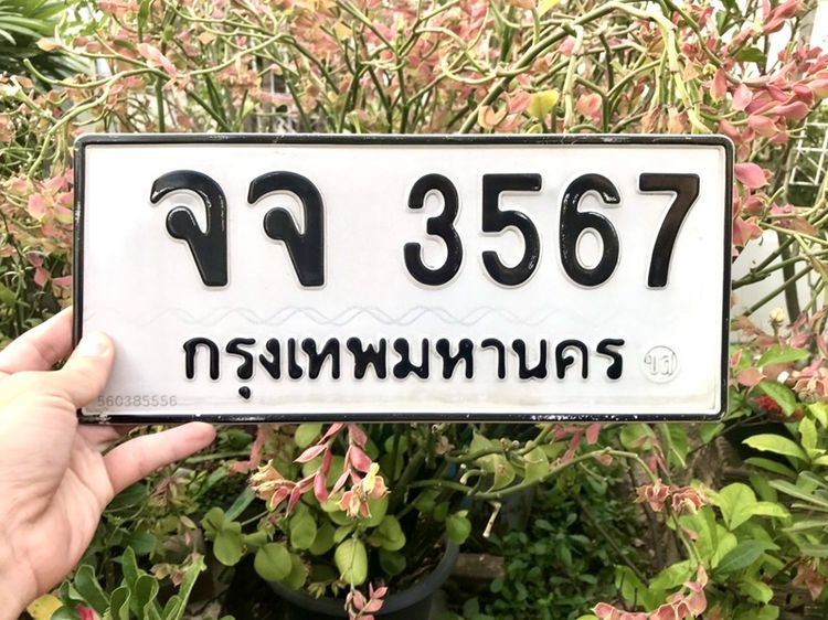 ขายเลขทะเบียนรถยนต์ เลขสวย จจ3567