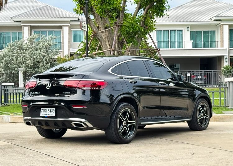 Mercedes-Benz GLC-Class 2020 GLC220d Utility-car ดีเซล ไม่ติดแก๊ส เกียร์อัตโนมัติ ดำ รูปที่ 4