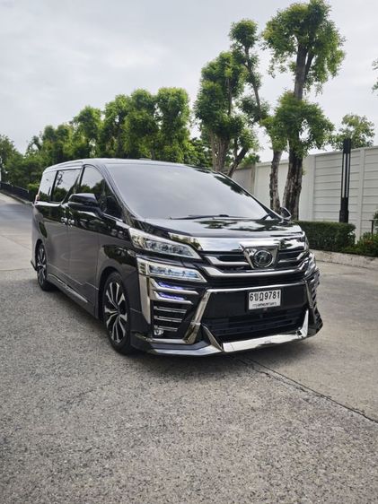 Toyota Vellfire 2019 2.5 Z G Edition Utility-car เบนซิน ไม่ติดแก๊ส เกียร์อัตโนมัติ ดำ รูปที่ 3