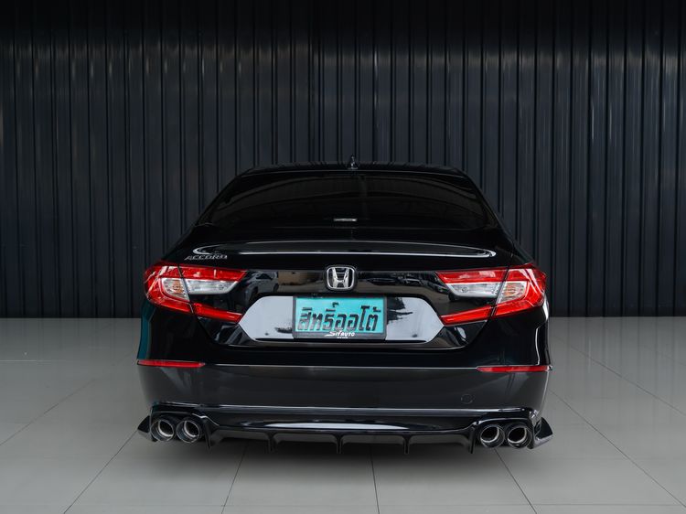 Honda Accord 2022 1.5 Turbo EL Sedan เบนซิน ไม่ติดแก๊ส เกียร์อัตโนมัติ ดำ รูปที่ 3